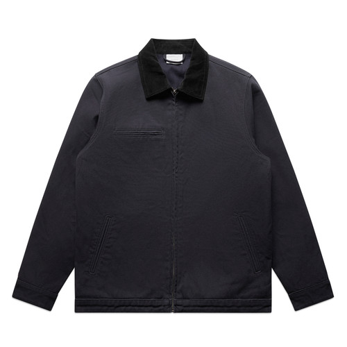 INK BLUE canvas-cord-collar-jacket-inkblue